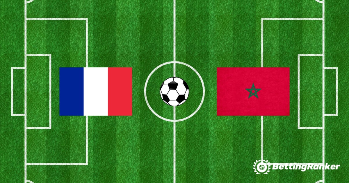 Semifinal Piala Dunia FIFA 2022 - Prancis vs Maroko